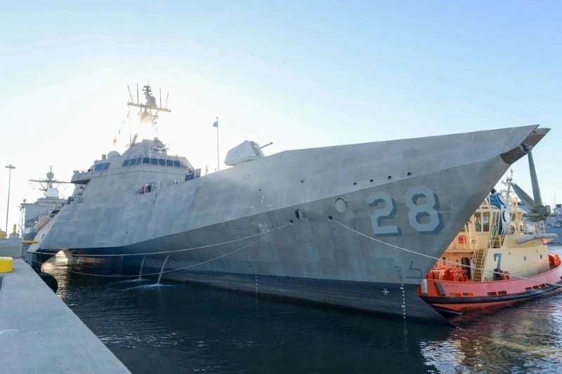 Tàu USS Savannah (LCS 28) ( Ảnh : Mass Communication Specialist 2nd Class Vance Hand)
