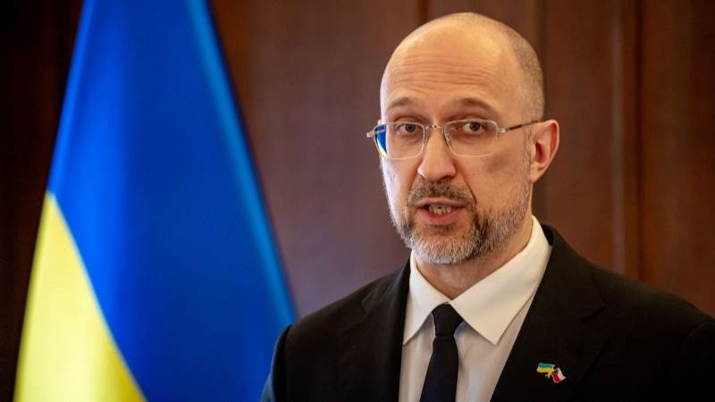 Thủ tướng Ukraine Denys Shmyhal. Ảnh: EPA/EFE