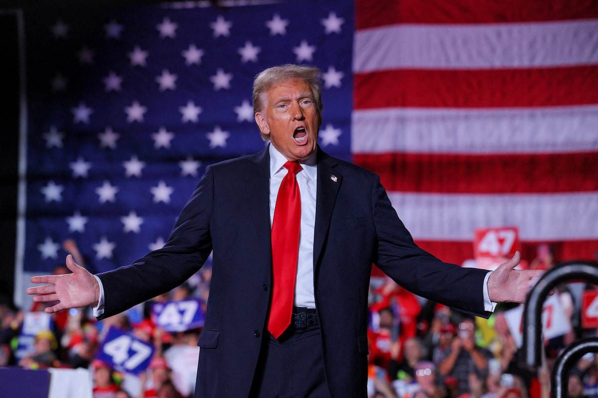 Ông Trump. Ảnh: Reuters