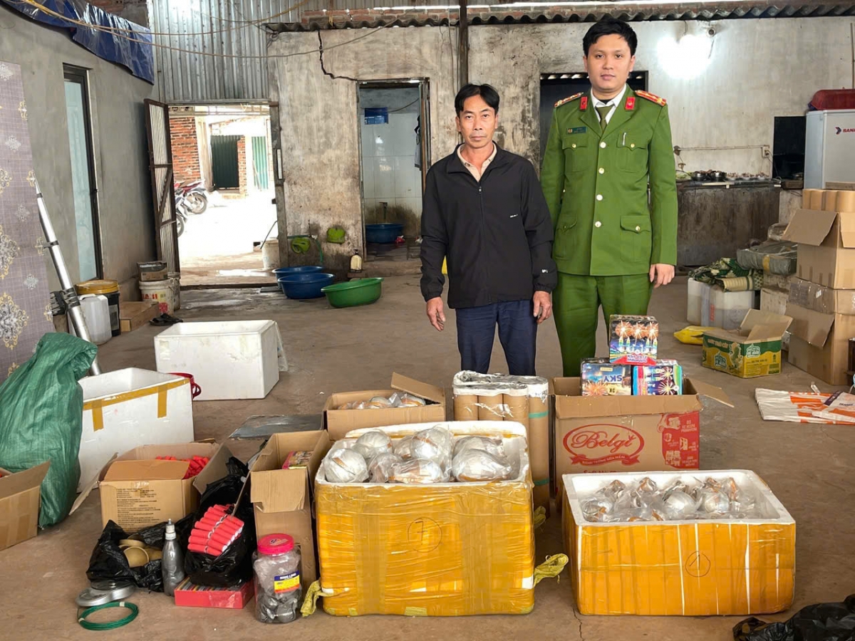 Đối tượng Nguyễn Văn Viên và tang vật