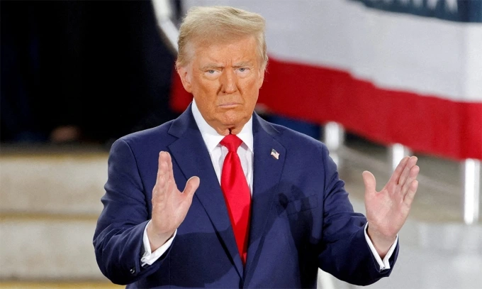 Tổng thống đắc cử Mỹ Donald Trump. Ảnh: AP