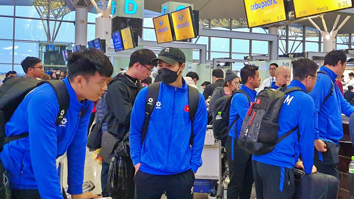 ĐT Việt Nam lên đường sang Philippines.