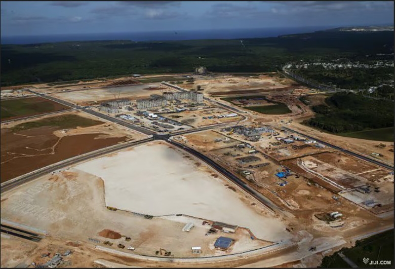Trung tâm huấn luyện quân sự của Mỹ tại Guam-nơi tiếp nhận binh sỹ Mỹ từ Nhật Bản và sẽ là địa điểm huấn luyện chung của 2 nước. Ảnh: Jiji Press