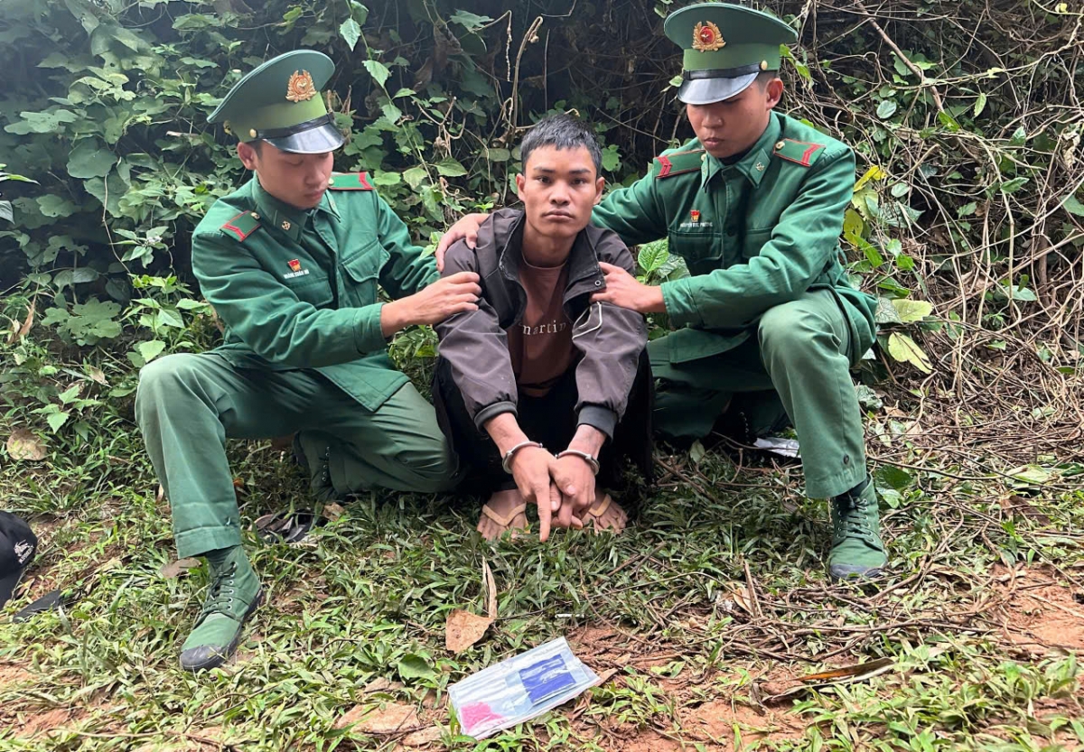 Hồ Văn Xây cùng tang vật
