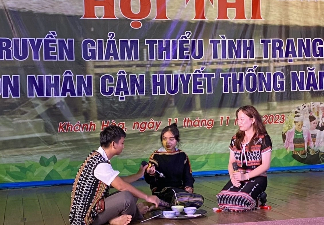 Hội thi tuyên truyền giảm thiểu tảo hôn do Ban Dân tộc tỉnh Khánh Hòa tổ chức