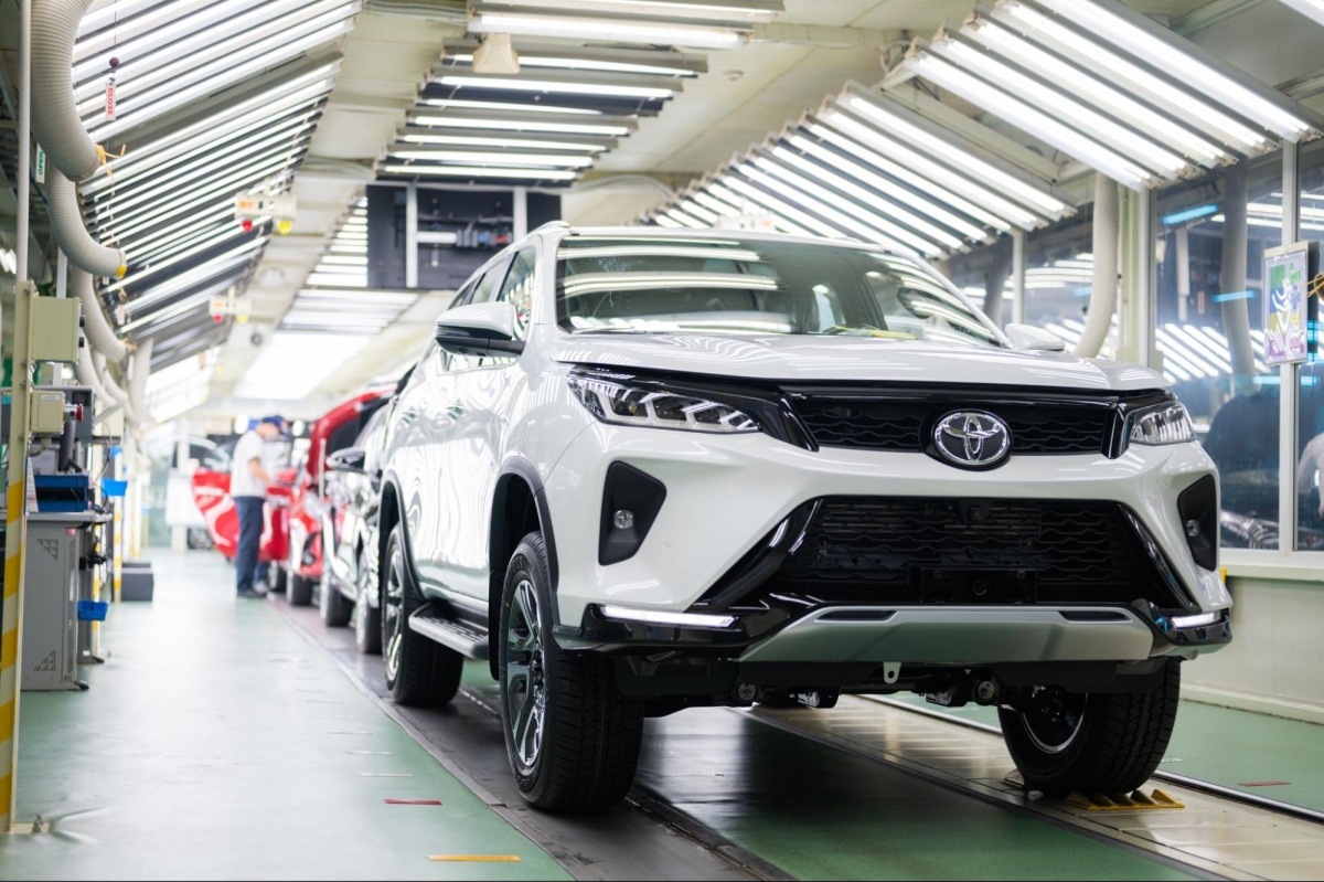 Những mẫu xe được sản xuất - lắp ráp tại nhà máy Toyota Vĩnh Phúc
