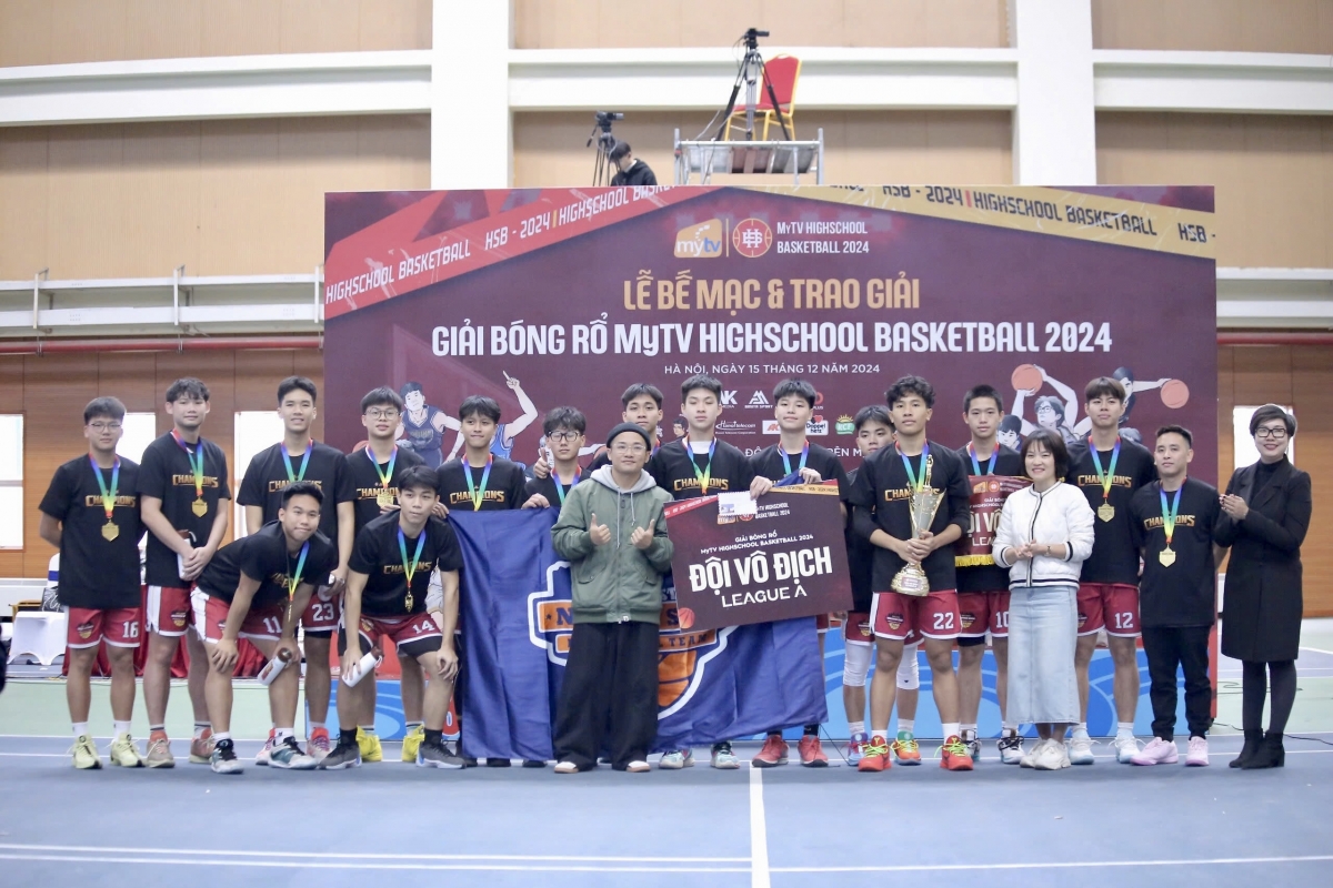 Bế mạc giải bóng rổ MyTV Highschool Basketball 2024.