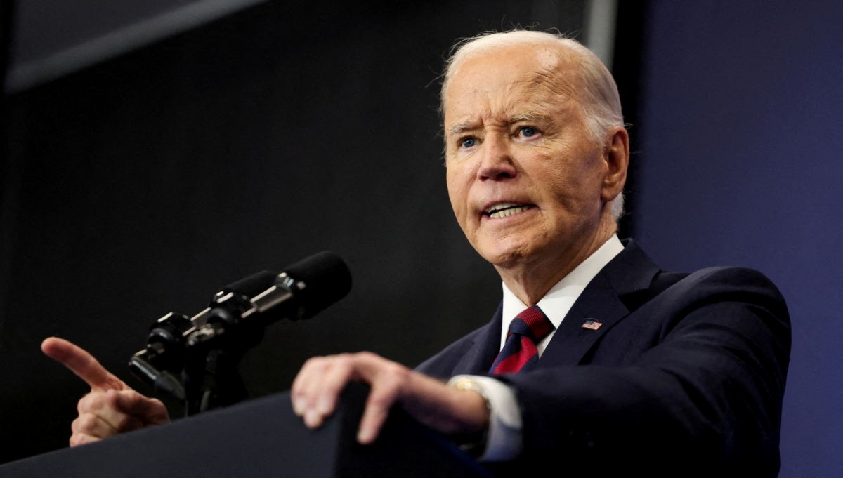 Tổng thống Joe Biden đang thúc đẩy việc cung cấp càng nhiều viện trợ cho quốc gia Trung Đông càng tốt trước khi kết thúc nhiệm kỳ vào ngày 20/1 tới. (Ảnh: Reuters).