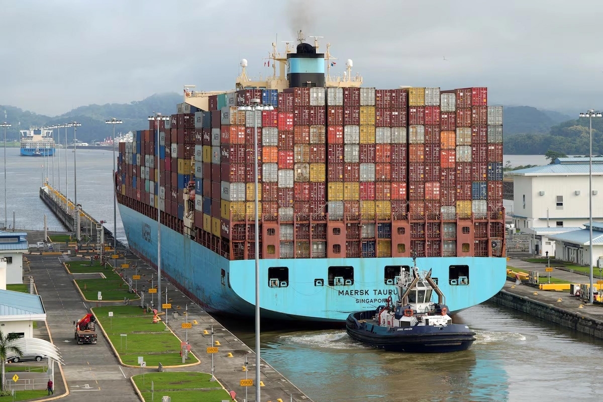 Kênh đào Panama. Ảnh: Reuters