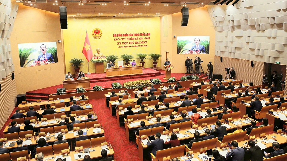 Toàn cảnh kỳ họp thứ 20
