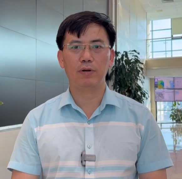 Ông Nguyễn Văn Hưởng, Trưởng phòng Dự báo Thời tiết, Trung tâm Dự báo khí tượng thuỷ văn Quốc gia