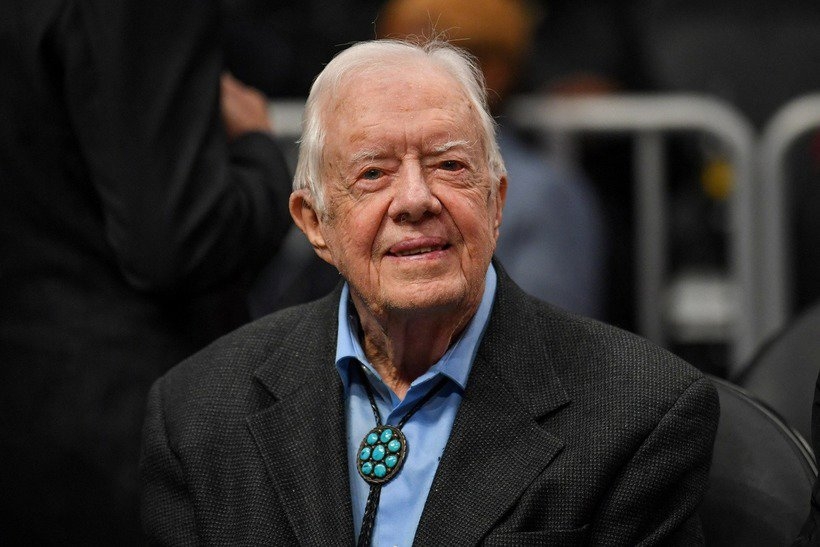 Cựu Tổng thống Mỹ Jimmy Carter. Ảnh: Reuters.