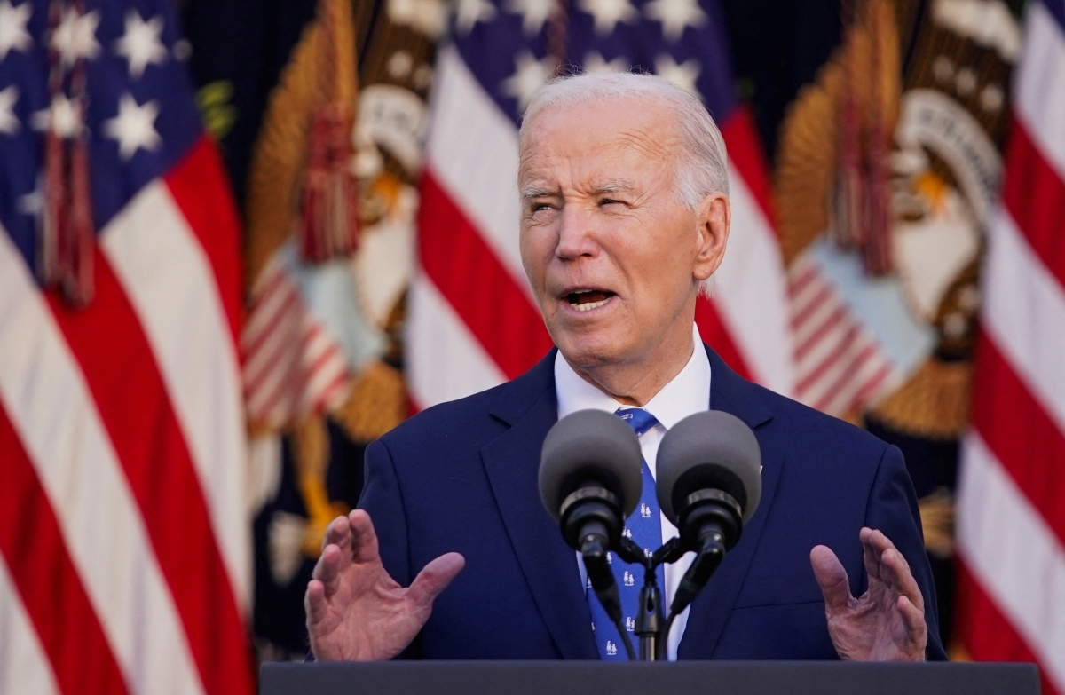 Tổng thống Mỹ Joe Biden (Ảnh: Reuters).