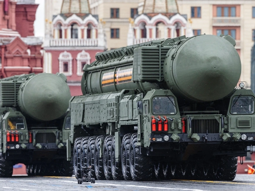 Tổ hợp tên lửa đạn đạo cơ động RS-24 Yars nằm trong biên chế Lực lượng Tên lửa chiến lược Nga. Ảnh: lenta