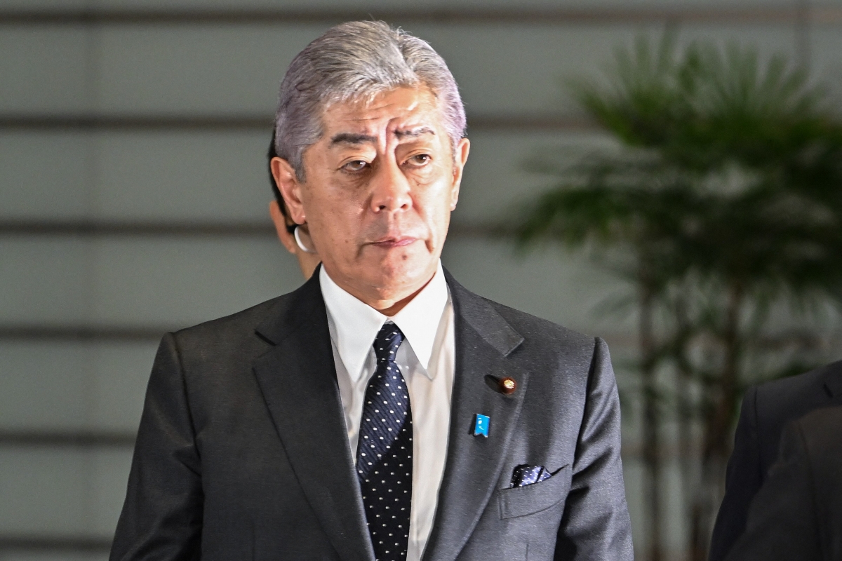Ngoại trưởng Nhật Bản Iwaya Takeshi. Ảnh: Getty