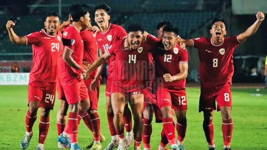Indonesia có chiến thắng vất vả trong trận ra quân ở ASEAN Cup 2024 (Ảnh: CNN Indonesia).