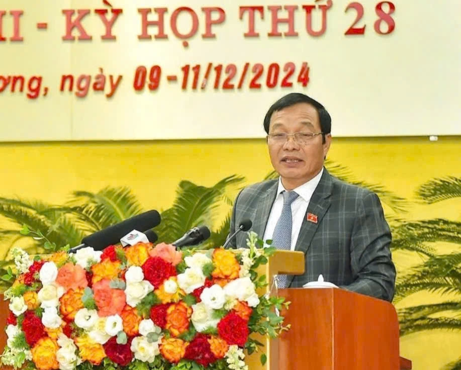 Ông Lê Văn Hiệu, Phó Bí thư thường trực tỉnh uỷ, Chủ tịch HĐND tỉnh Hải Dương thẳng thắn chỉ ra những kết quả, hạn chế trong phát triển địa phương