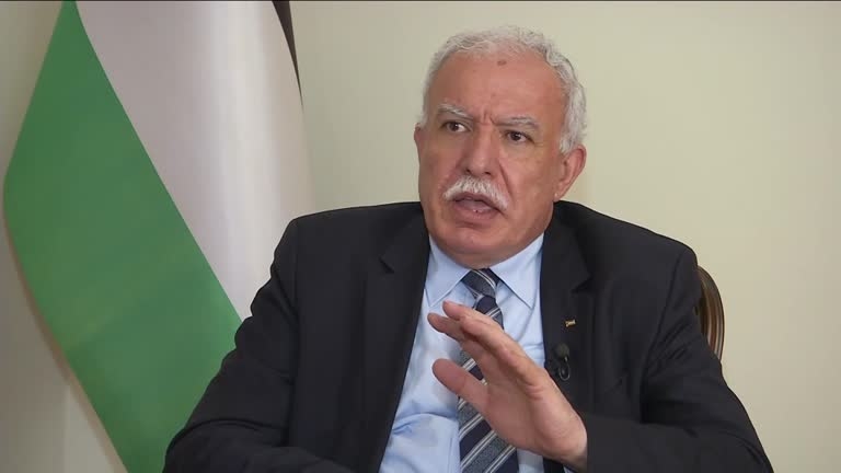 Ông Riad Malki, Đặc phái viên, Cố vấn Tổng thống Palestine