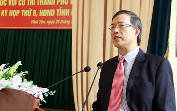 Cựu Bí thư Tỉnh ủy Vĩnh Phúc Phạm Văn Vọng