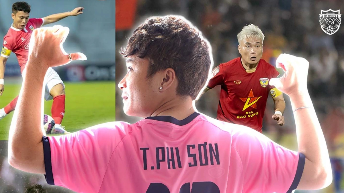 Trần Phi Sơn rời CLB Hà Tĩnh dù vẫn còn hợp đồng (Ảnh: Hà Tĩnh FC)