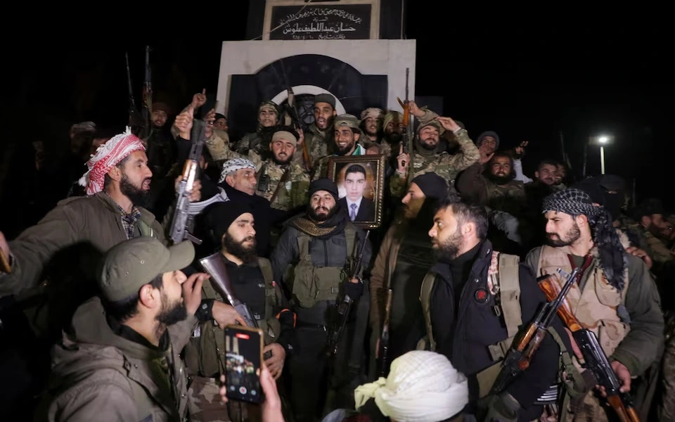 Lực lượng đối lập Syria lật đổ ông Assad.. Ảnh: Reuters.