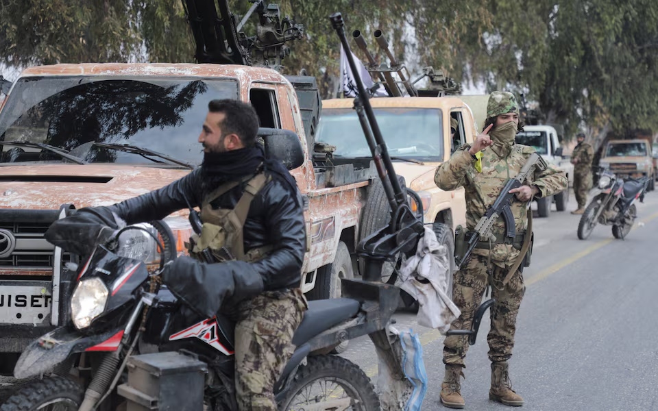 Lực lượng chiến binh Syria. Ảnh: Reuters.