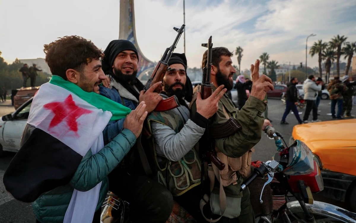 Syria sau khi có chính quyền mới. Ảnh: ABCNews.