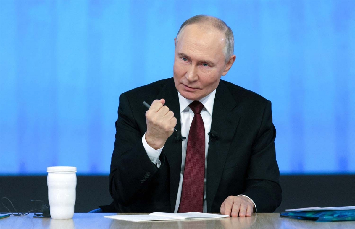 Tổng thống Nga Putin. Ảnh: Sputnik