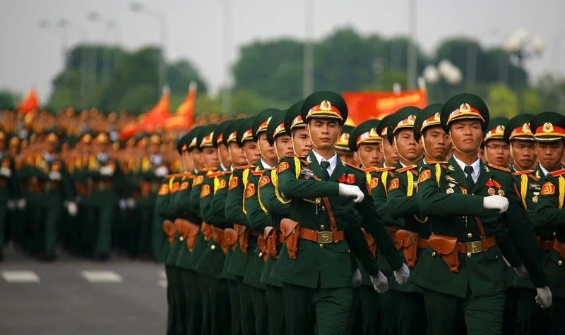 Việt Nam nhất quán chính sách quốc phòng hòa bình tự vệ. Ảnh: KT