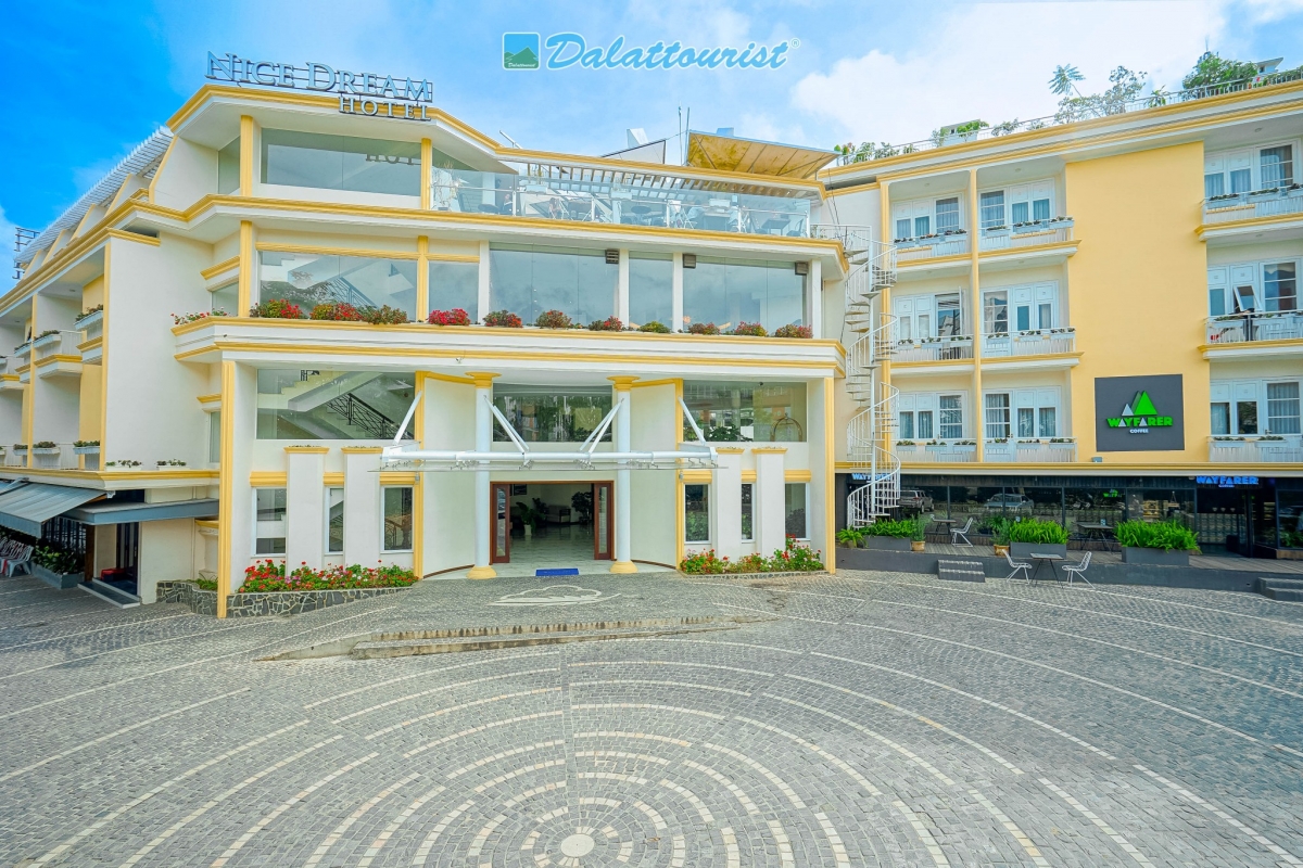 Nice Dream Hotel là khách sạn có vị trí trung tâm thành phố Đà Lạt