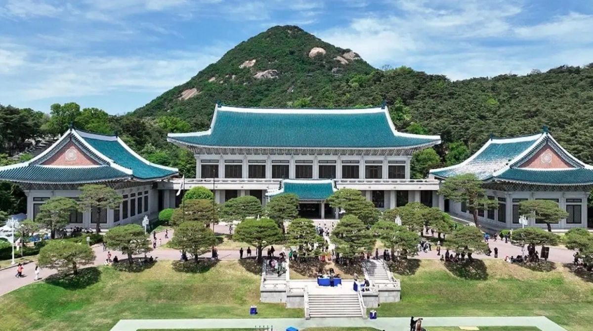 Phủ Tổng thống Hàn Quốc. Ảnh: Nikkei