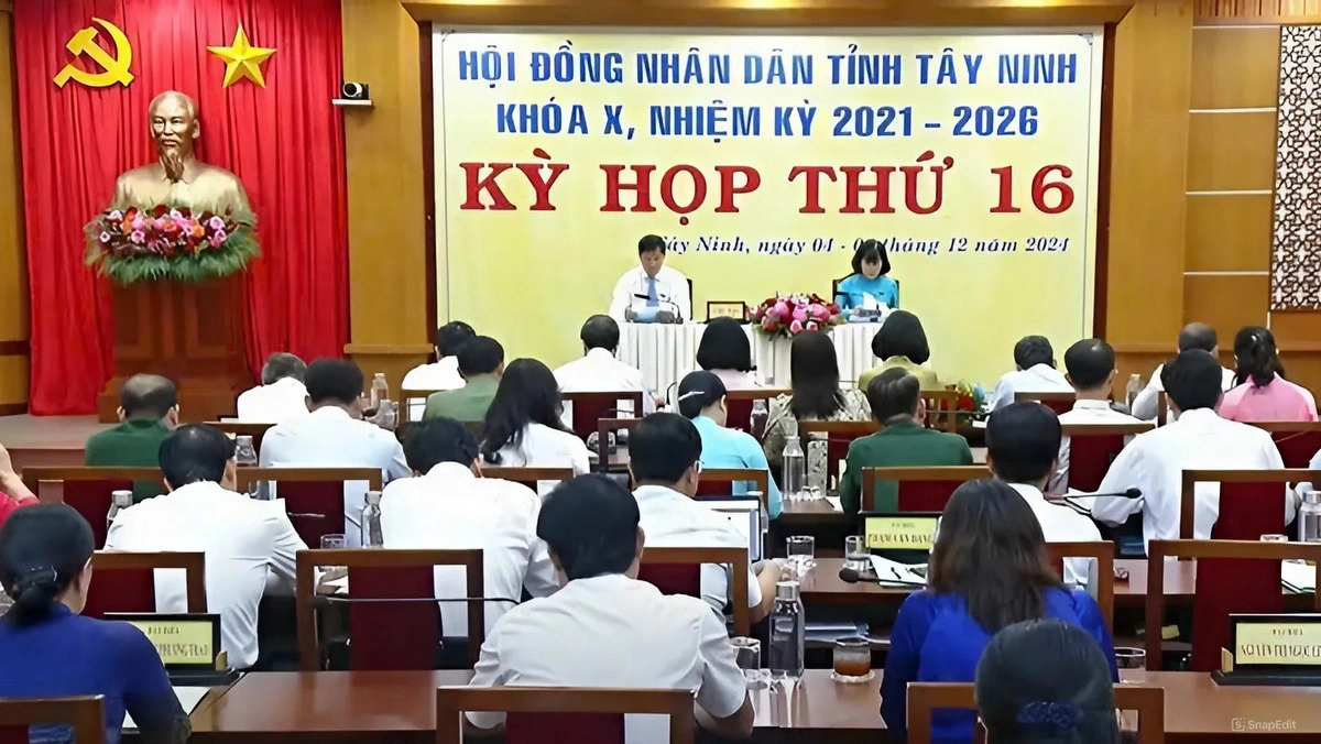 Phiên bế mạc HĐND tỉnh Tây Ninh