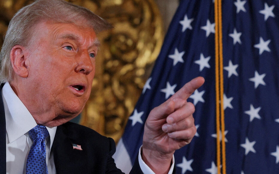 Tng thống đắc cử Mỹ Donald Trump cảnh báo rằng Liên minh châu Âu có thể đối mặt với việc áp thuế quan nếu khối này không cắt giảm thâm hụt ngày càng tăng với Washington. Ảnh: Le Parisien