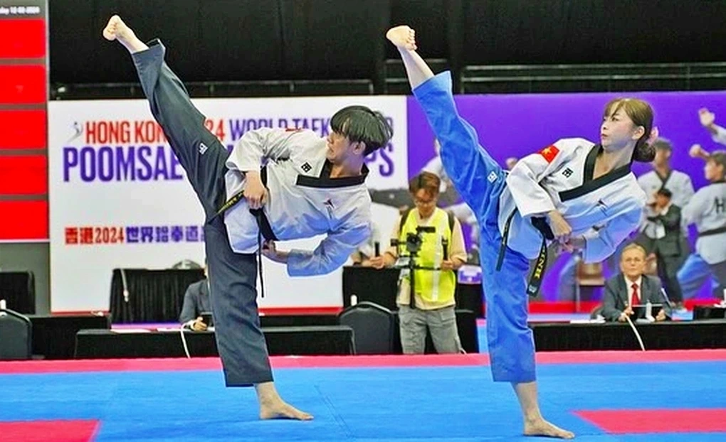 Taekwondo Việt Nam đã giành 3 Huy chương Vàng ở giải thế giới (Ảnh: World Taekwondo).