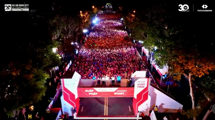 Nearly 18,000 runners will attend Techcombank HCM City Int’l Marathon 2024