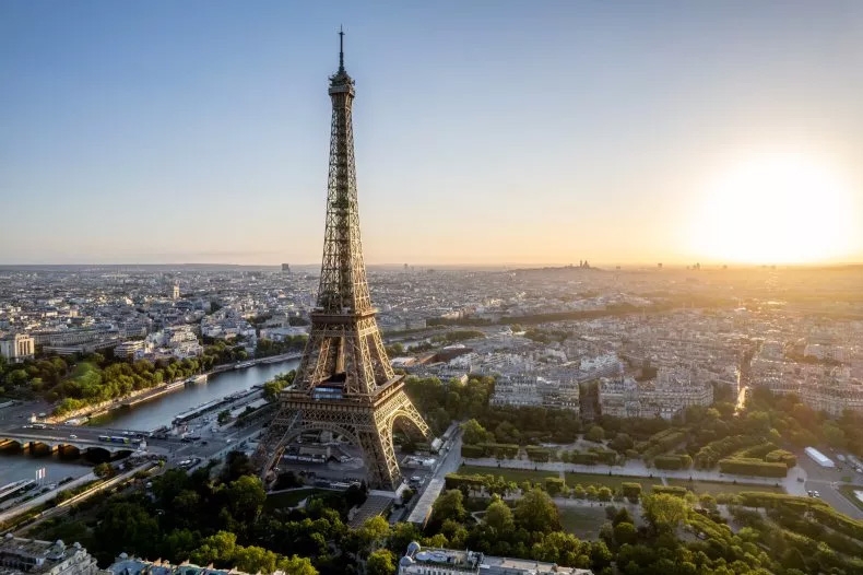 Tháp Eiffel. Ảnh: Getty