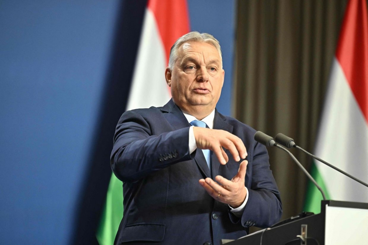 Thủ tướng Hungary Viktor Orban. (Ảnh: AFP)