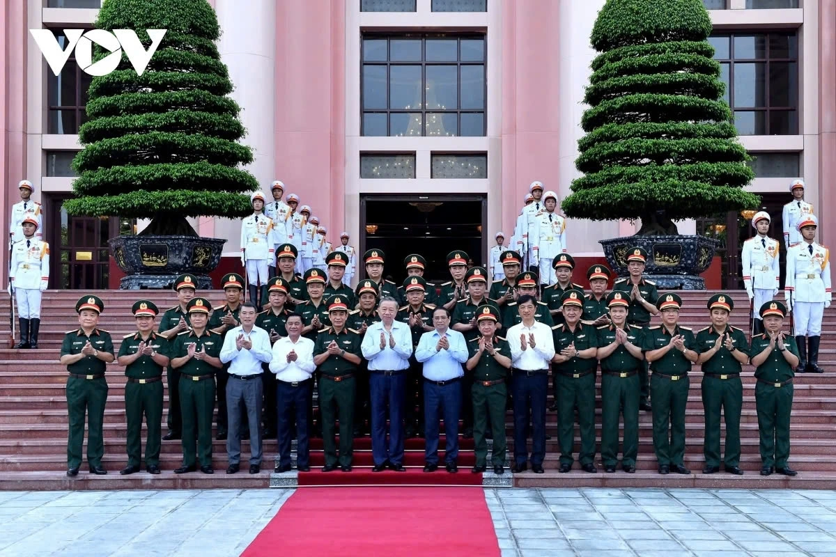 Tổng Bí thư Tô Lâm làm việc với Ban Thường vụ Quân ủy Trung ương