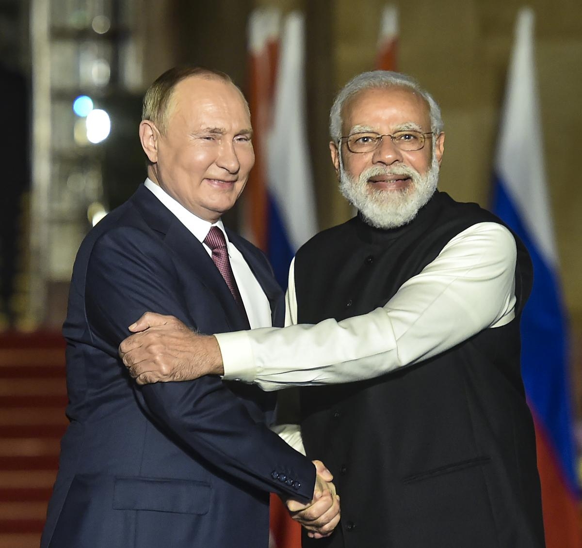 Tổng thống Nga Vladimir Putin đã nhận được lời mời thăm Ấn Độ từ Thủ tướng Narendra Modi (Ảnh: PTI)
