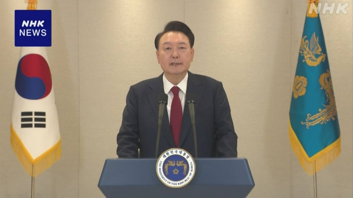 Tổng thống Hàn Quốc Yoon Suk Yeol. Ảnh: NHK
