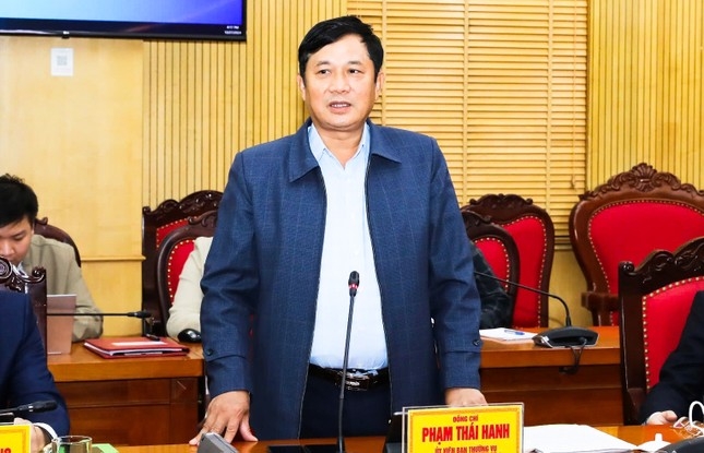 Ông Phạm Thái Hanh - Trưởng Ban Dân vận Tỉnh ủy Thái Nguyên tự nguyện xin nghỉ hưu trước tuổi.