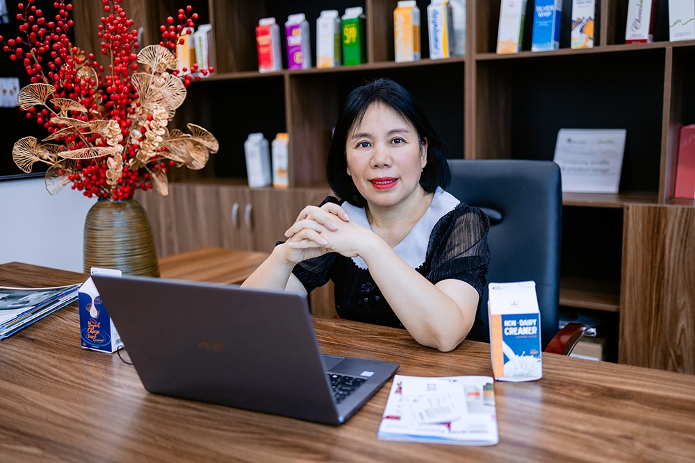 CEO Vũ Thị Hoài Sơn với sứ mệnh mang lại giá trị tốt nhất cho người tiêu dùng. (Ảnh: Nhất Hương)
