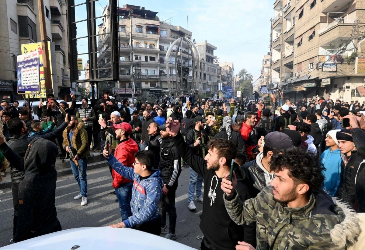 Người dân ở Syria. Ảnh: Getty