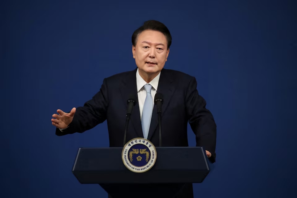 Tổng thống Hàn Quốc Yoon Suk Yeol. Ảnh: Reuters