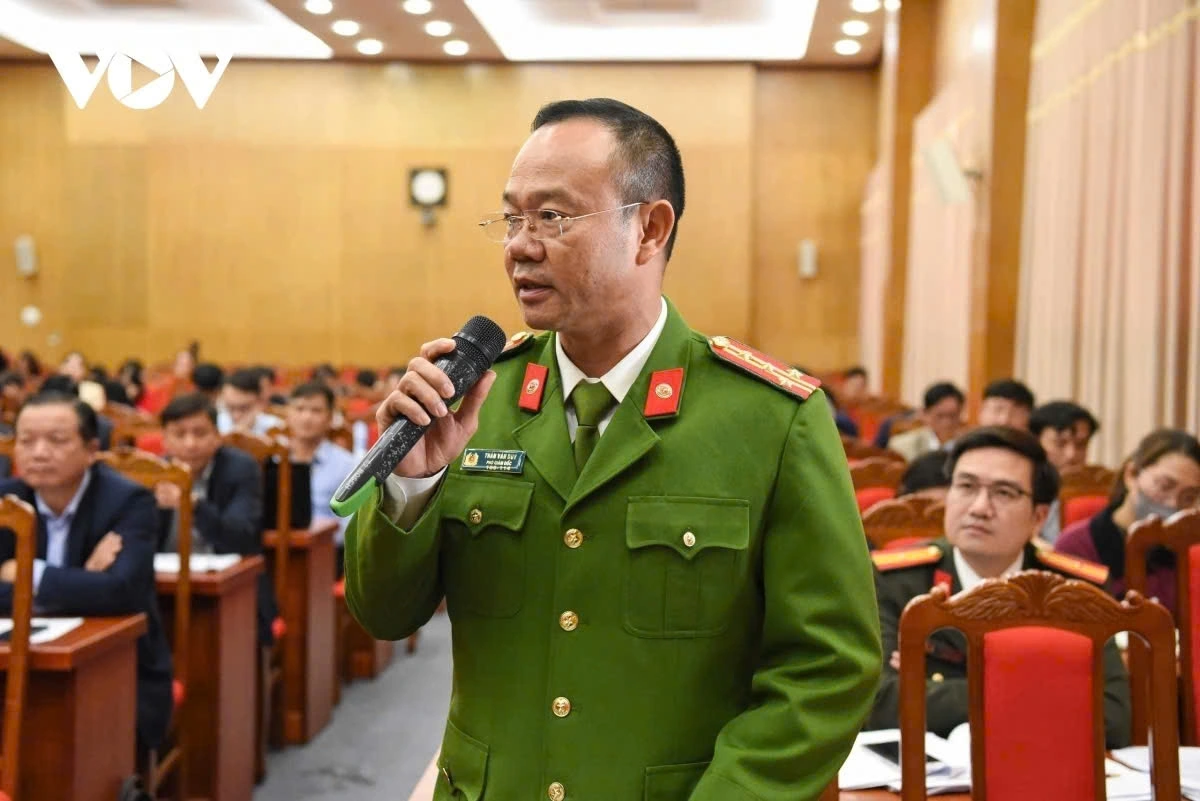 Đại tá Thân Văn Duy - Phó giám đốc Công an tỉnh Bắc Giang
