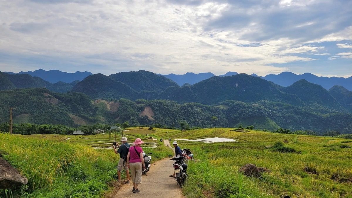Tour du lịch đến Lâm Thượng, Lục Yên, Yên Bái. Ảnh: Nguyễn Hạnh