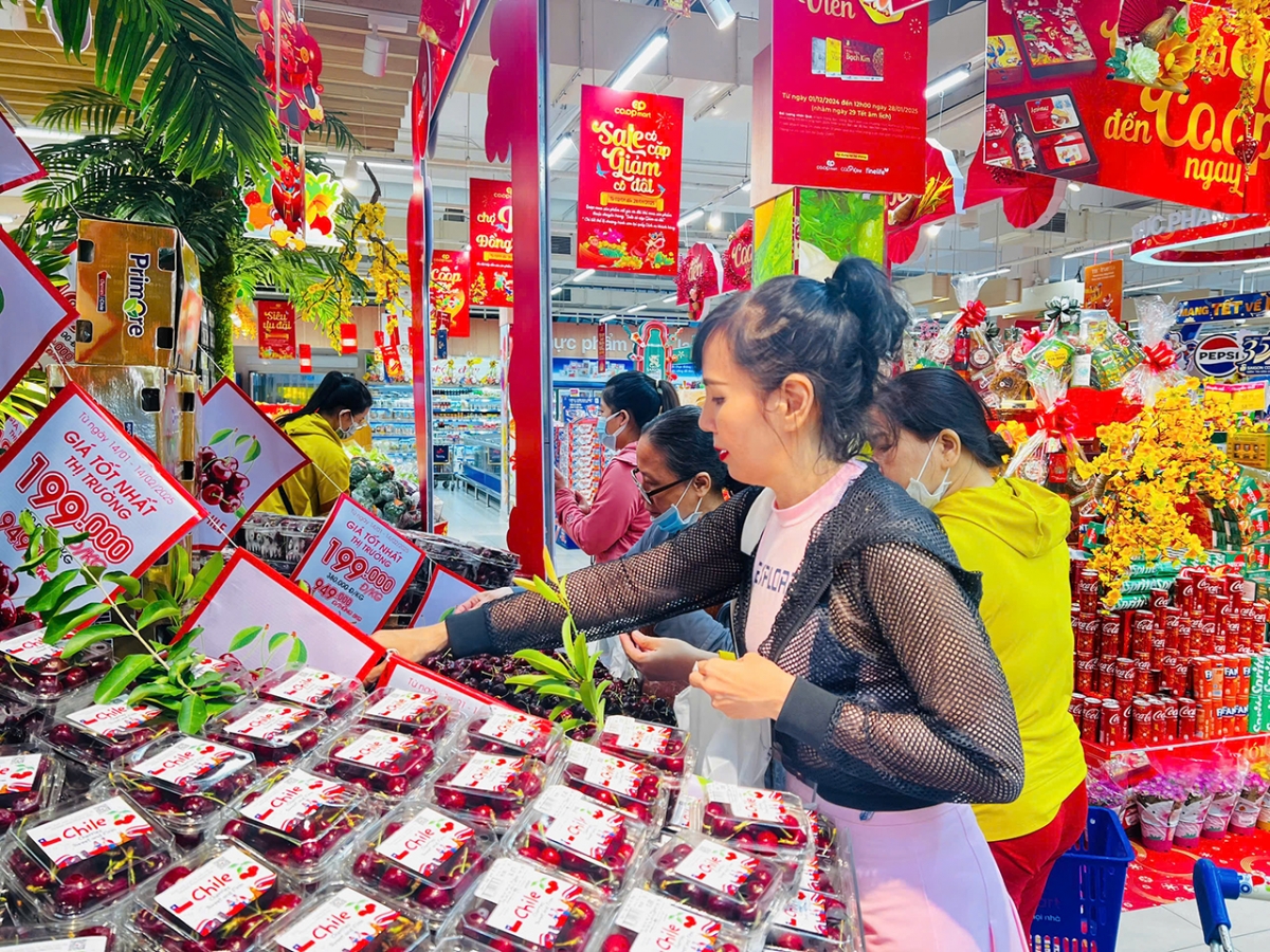 100 tấn cherry Chile nhập khẩu chính ngạch cho khách hàng thưởng thức mùa Tết Việt 2025