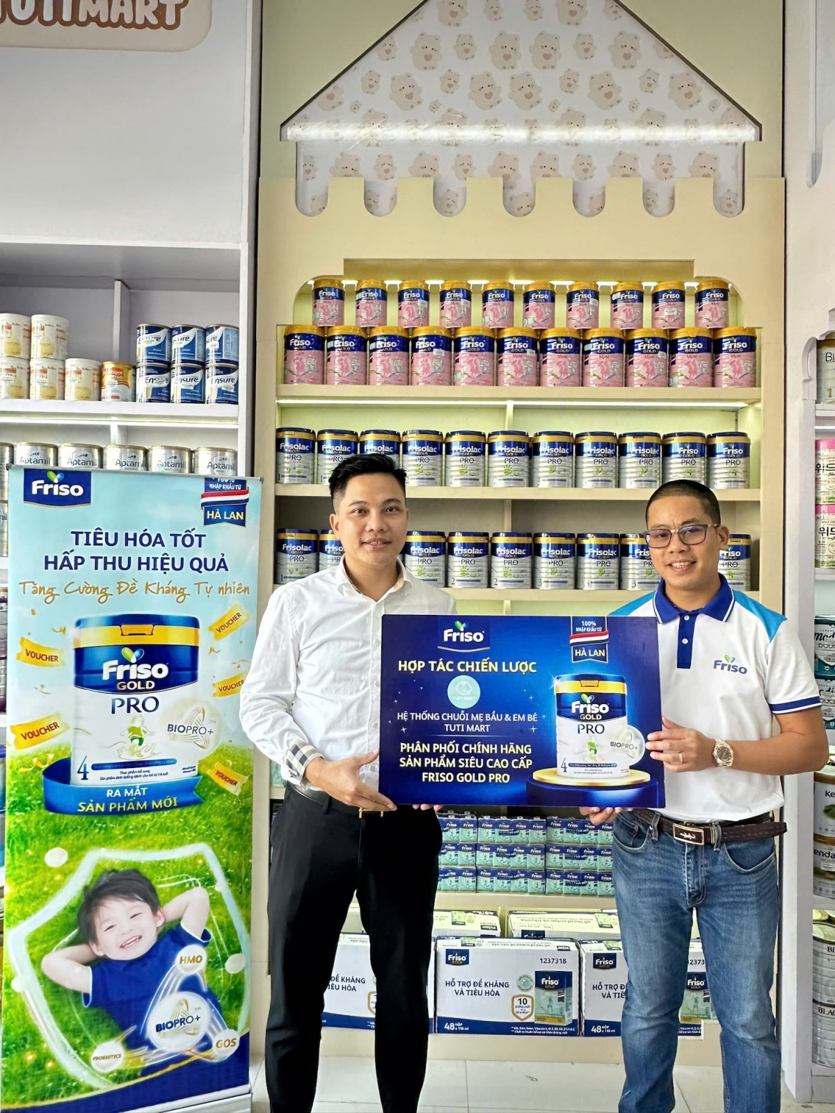 Nhãn hàng Friso chính thức ra mắt dòng sản phẩm FRISO GOLD PRO tại hệ thống TuTiMart
