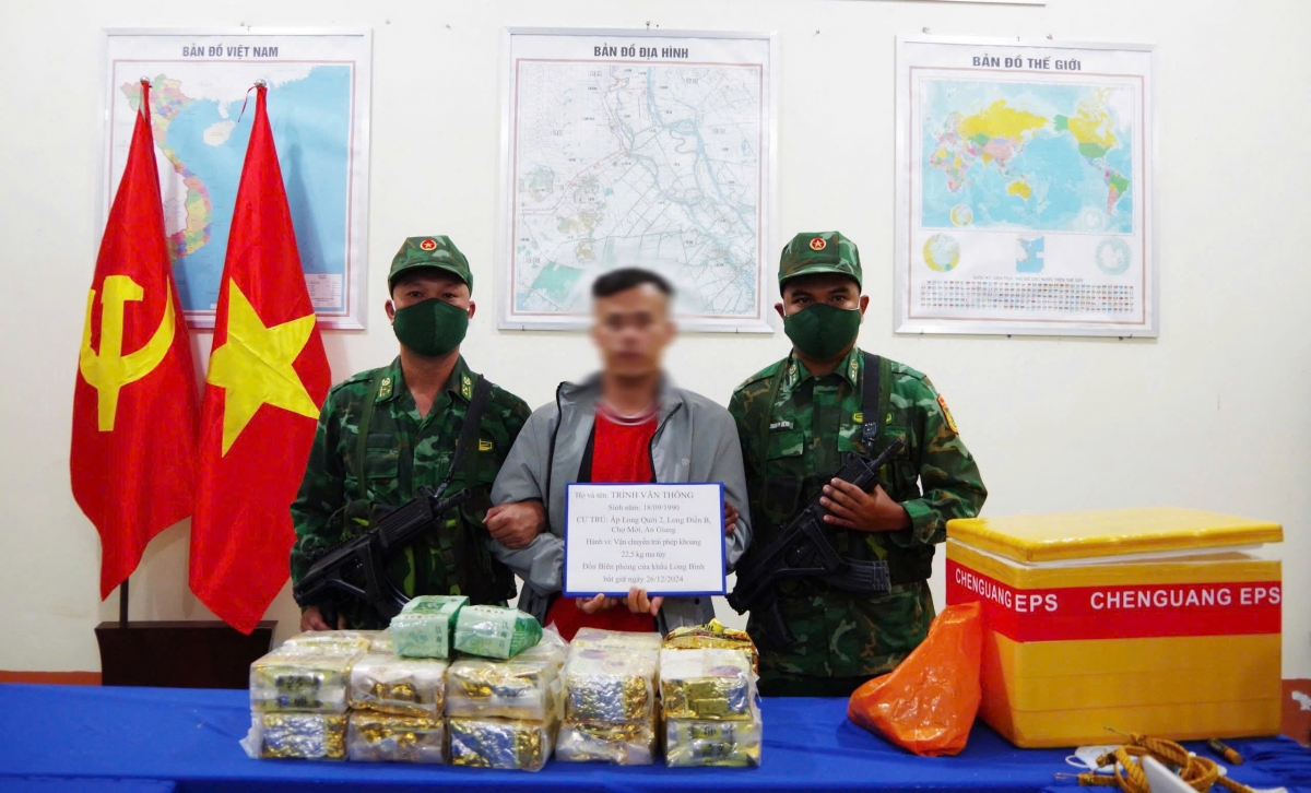 Đối tượng Trình Văn Thông và tang vật