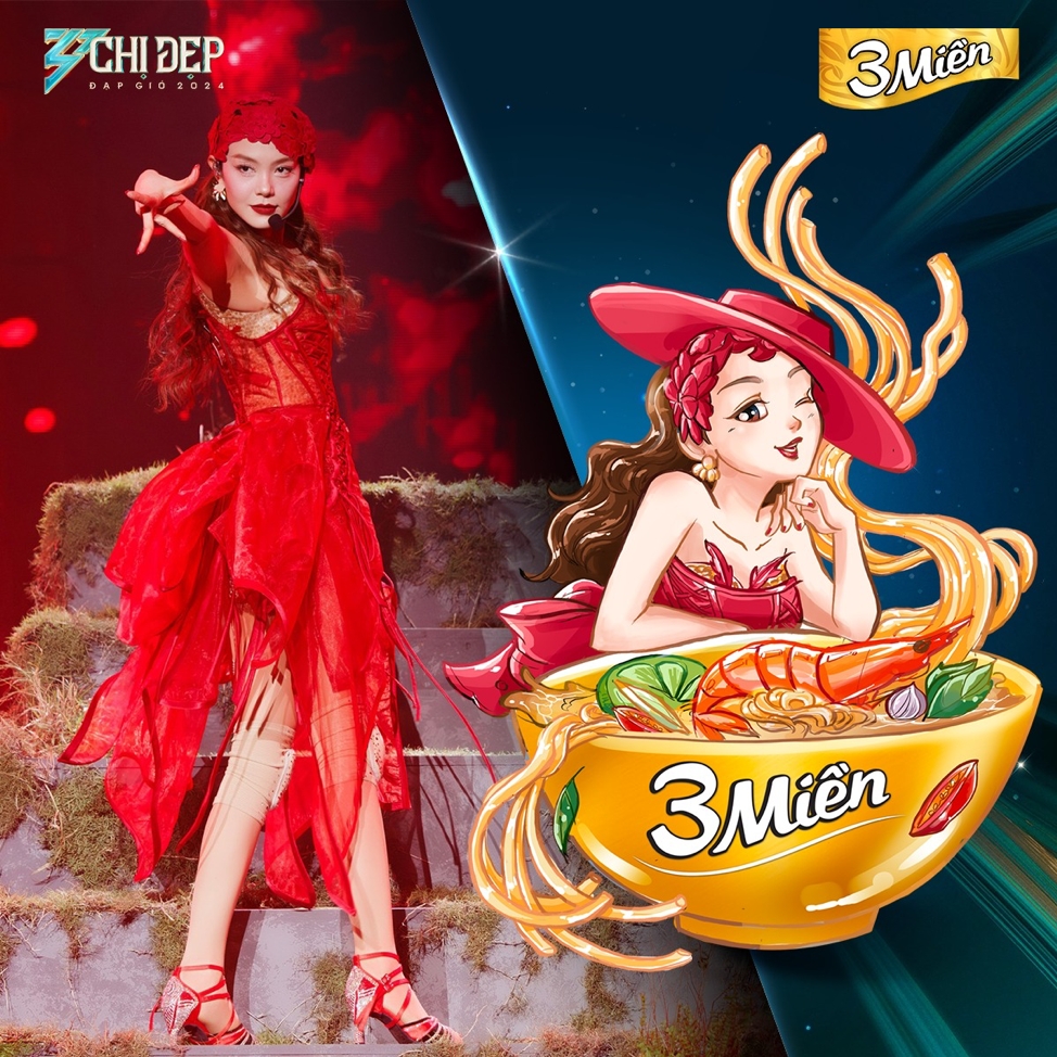 Bộ sưu tập fanart 3 Miền lấy cảm hứng từ những phần trình diễn solo của các chị đẹp